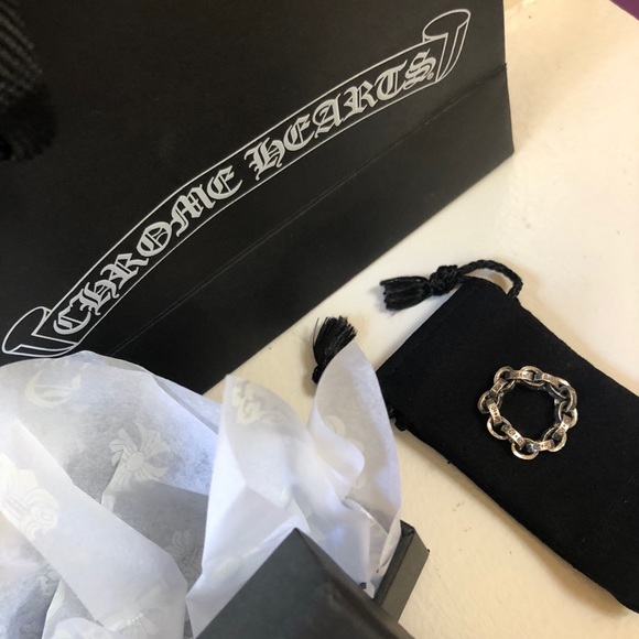 Chrome Hearts silver chain link ring - Picture 6 of 6